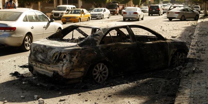 Libyen Tripolis Gefechte