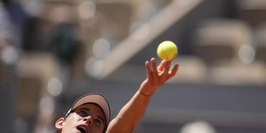 Verzichtet auf die Olympischen Spiele: Dominic Thiem. Foto: Christophe Ena/AP/dpa