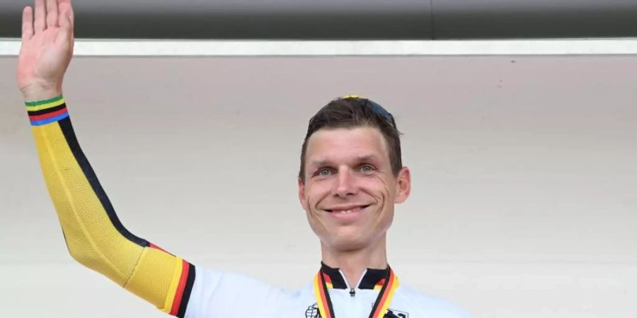 Blickt seiner 13. Tour de France entgegen: Tony Martin. Foto: Bernd Weissbrod/dpa