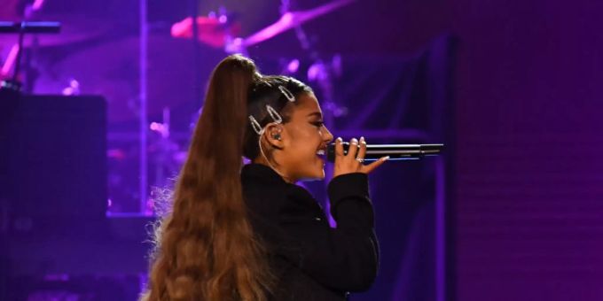 Die Sängerin Ariana Grande. Ariana Grande