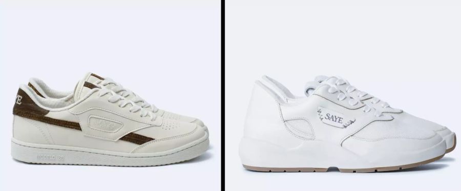 Saye wurde 2017 in Barcelona unter dem Namen «Wado» gegründet: Die Sneakers werden aus nachhaltigen Bio-Produkten und recycelten Materialien hergestellt.