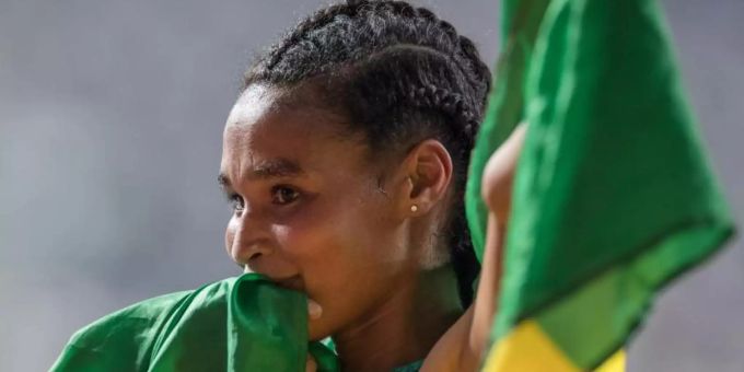 Äthiopierin im Hoch - Gidey stellt 10'000-Meter-Weltrekord auf