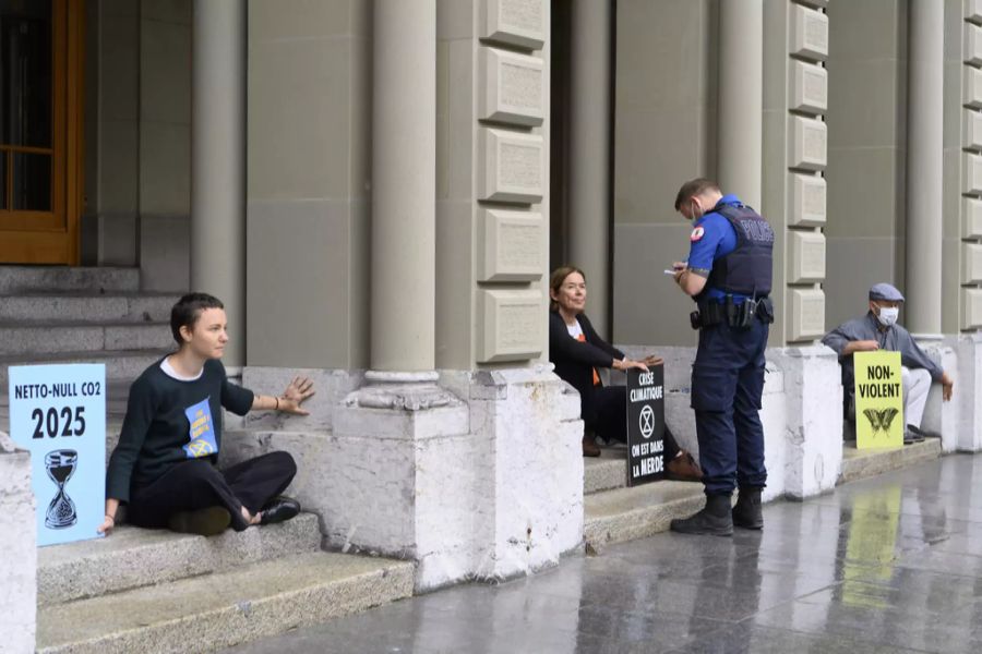 Bundeshaus Extinction Rebellion