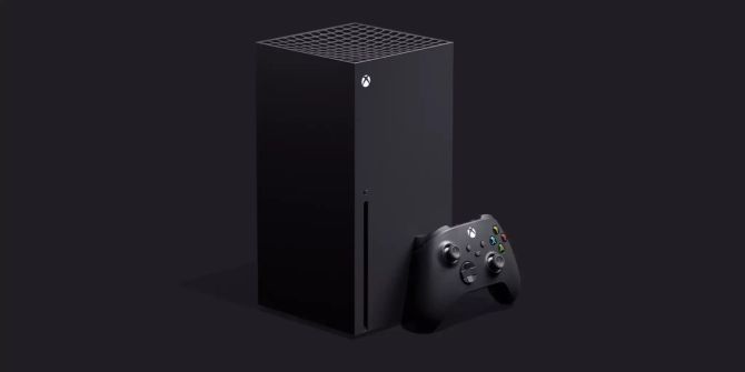 Xbox Series X Schwarz