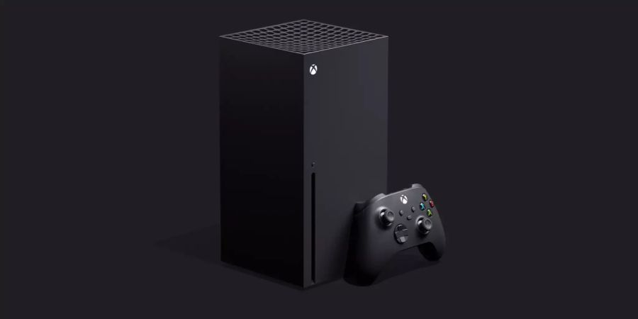 Die Xbox Series X von Microsoft.