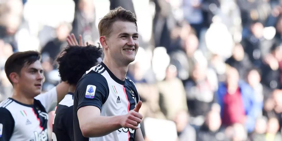 Matthijs de Ligt war für den dritten Treffer (91') besorgt.