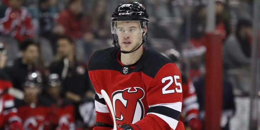 Mirco Müller, zweiter Schweizer bei den Devils, steht Ende Saison ohne Vertrag da. Eine WM-Teilnahme kommt deshalb wohl nicht in Frage.