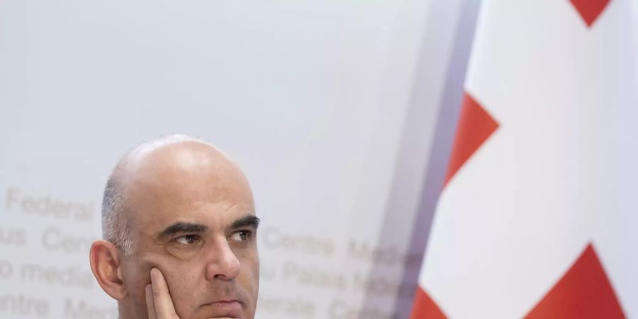 Lockdown Alain Berset