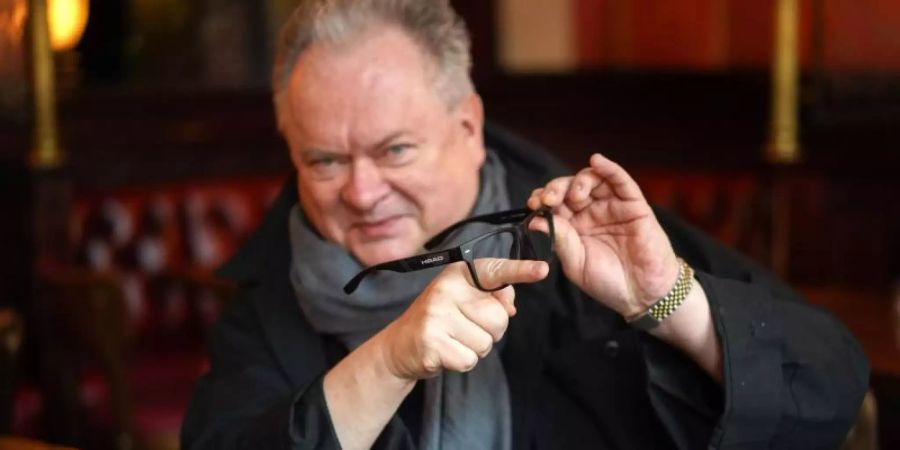 Heinz Rudolf Kunze: «Das Spätwerk fängt jetzt an.». Foto: Jörg Carstensen/dpa