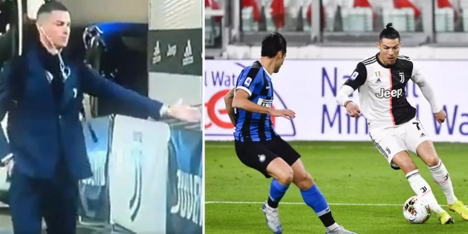 Vor Sieg gegen Inter - Scherzkeks Ronaldo grüsst imaginäre Juve-Fans