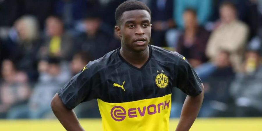Dortmunds Youssoufa Moukoko gilt als Super-Talent. Foto: Revierfoto/dpa