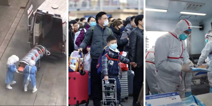 Das gabs noch nie! - Videos zeigen China-Abriegelung wegen Corona-Virus