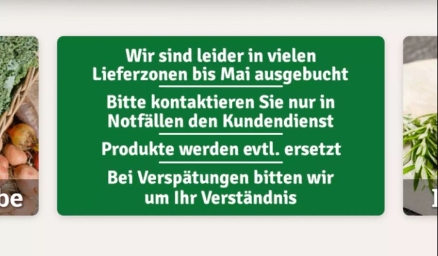 Farmy kann in verschiedenen Regionen keine neuen Kunden mehr aufnehmen.