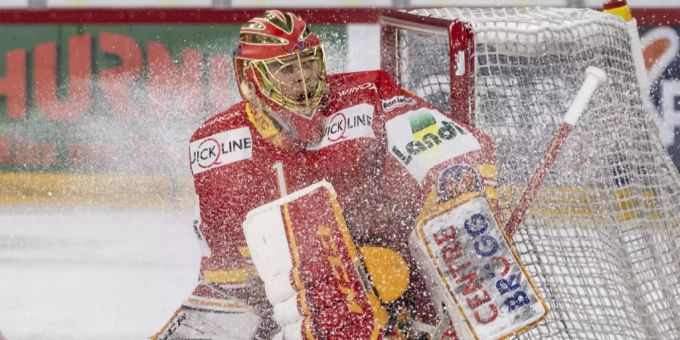 Der Eishockey-Goalie Jonas Hiller beendet seine Karriere. Jonas Hiller