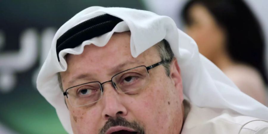 Jamal Khashoggi im Dezember 2014. Rund anderthalb Jahre nach dem Mord an dem saudischen Regimekritiker und Journalisten in Istanbul ist in der Türkei Anklage gegen 20 Verdächtige erhoben worden.