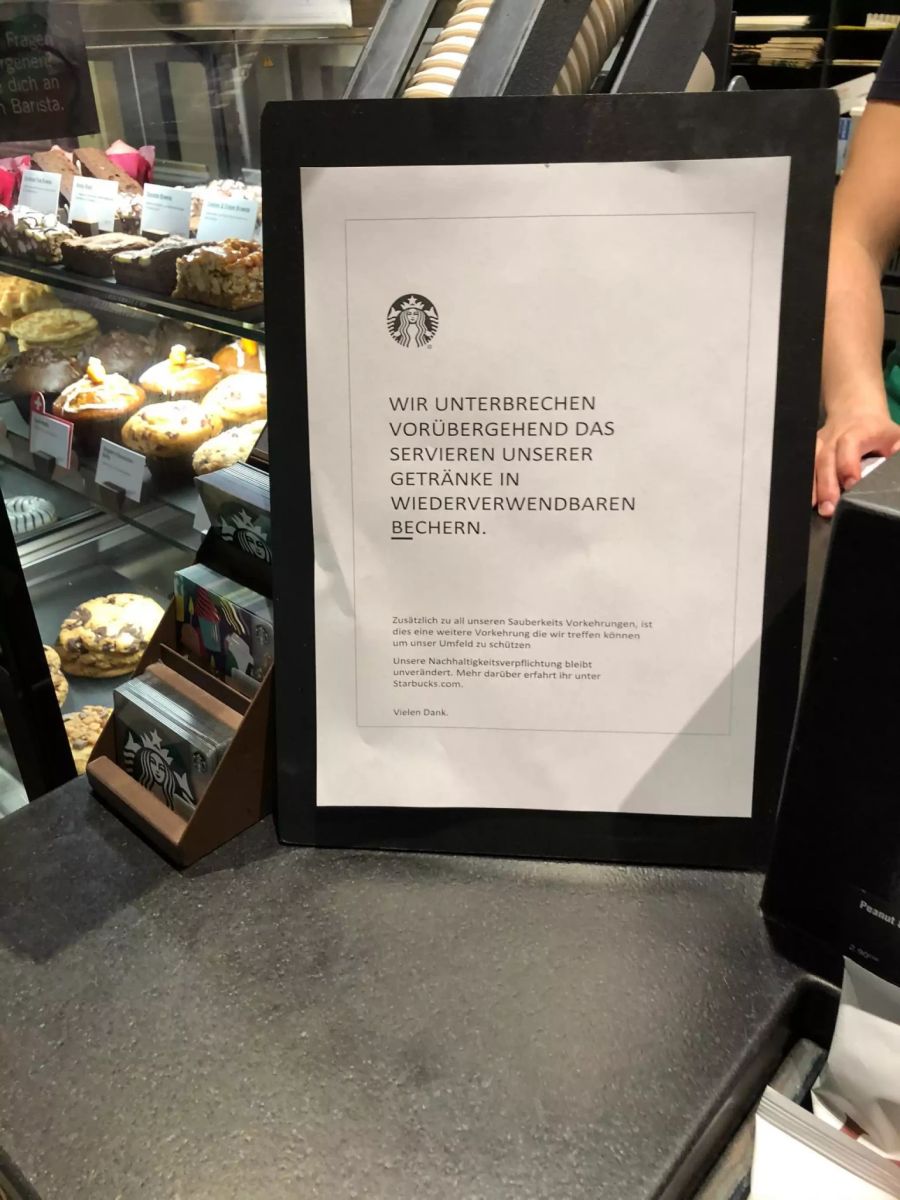 Starbucks Coronavirus