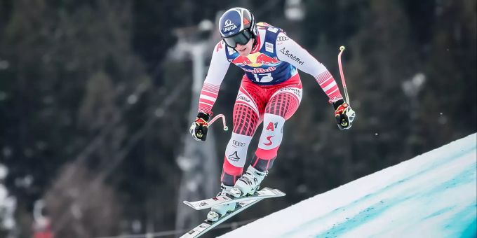 SKI WELTCUP IN KITZBÜHEL: ABFAHRT DER HERREN: MAYER (AUT)