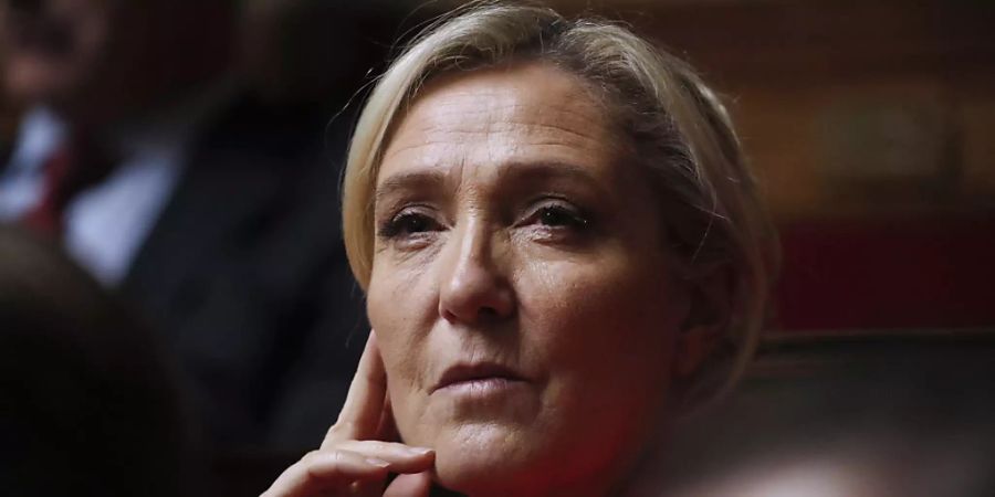 Will nochmals bei den französischen Präsidentschaftswahlen 2021 antreten: die Rechtspopulistin Marine Le Pen. (Archivbild)