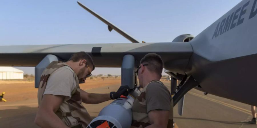 Französische Soldaten im Niger.