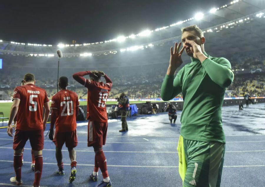 Die Bayern beenden die Gruppenphase als Tabellenerster in der Gruppe E.