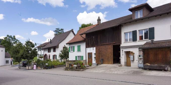 Der Dorfkern in Duggingen. Der Dorfkern in Duggingen.