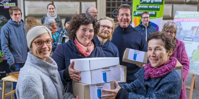 GRÜNE und Junge Grüne Luzern reichen eine neue kantonale Initiative ein. Luzern