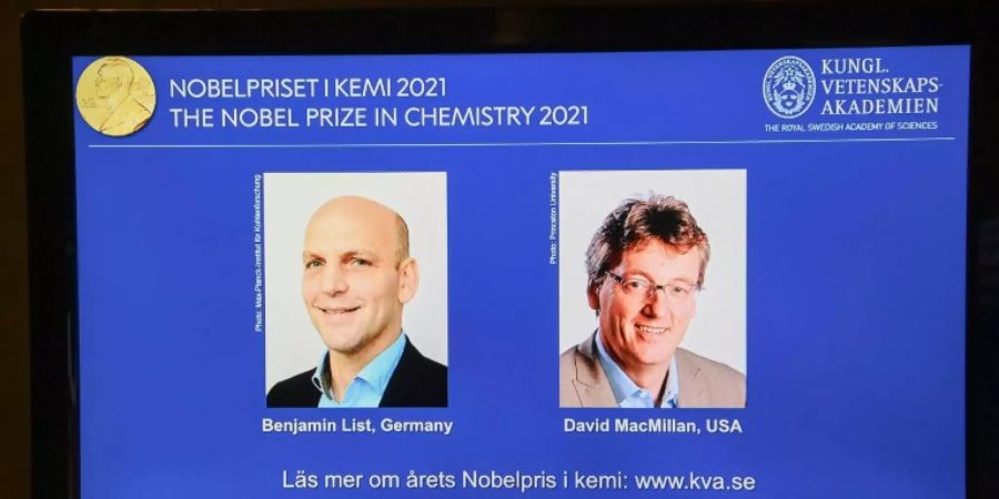 Präsentation der Preisträger in Stockholm