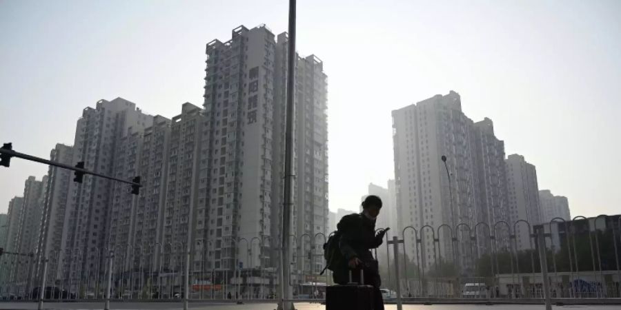 Reisende in Peking
