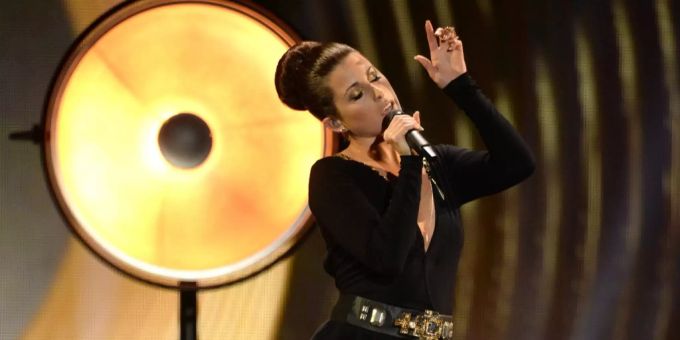 Ann Sophie beim ESC 2015. ann sophie