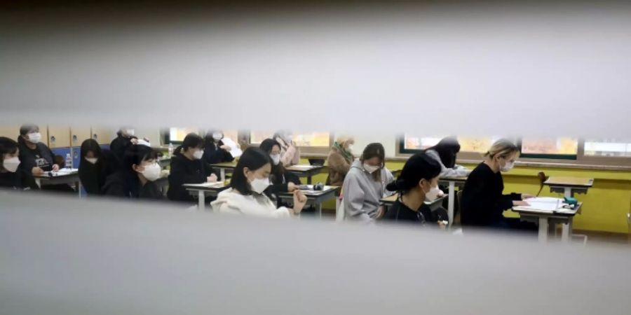 Die «Suneung»-Prüfung in Südkorea