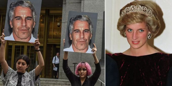 Prinzessin Diana soll Jeffrey Epstein persönlich gekannt haben. prinzessin diana