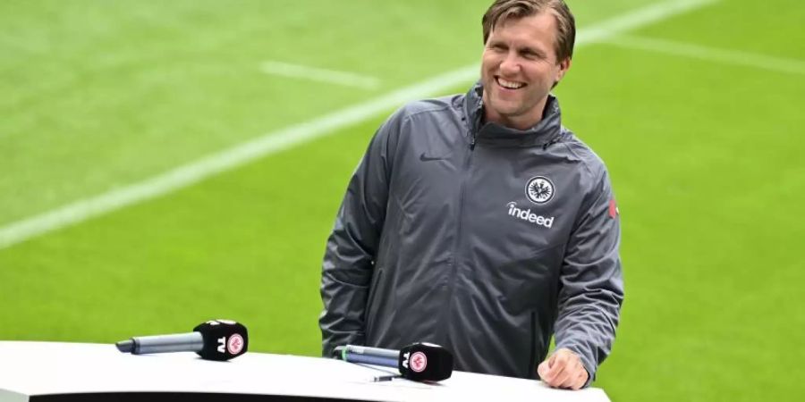 Markus Krösche ist der Sportvorstand von Eintracht Frankfurt. Foto: Arne Dedert/dpa