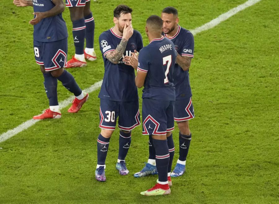 Messi Mbappé Neymar