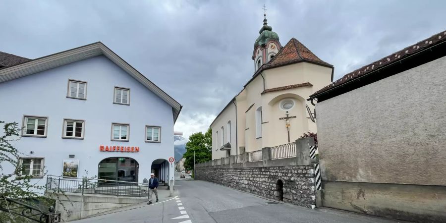 Die Kirche in Zisers.