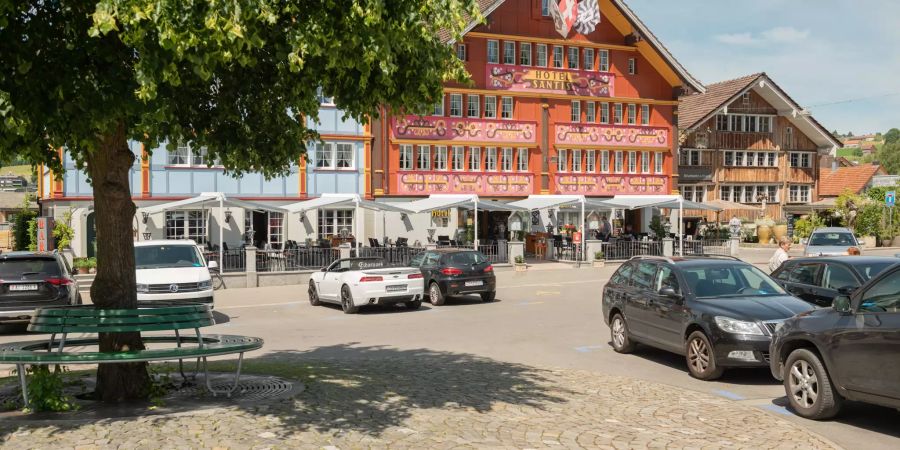 Landsgemeindeplatz in der Gemeinde Appenzell (AR).