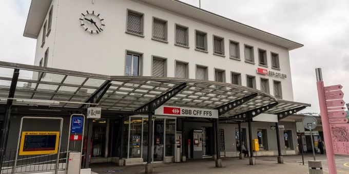 Der Bahnhof Burgdorf. Der Bahnhof Burgdorf.