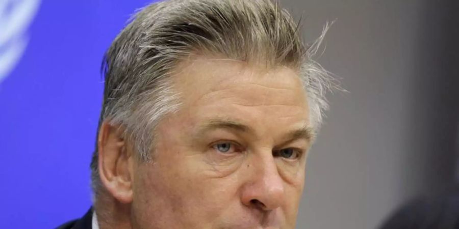 Schauspieler Alec Baldwin beteuert: "Ich habe nicht abgedrückt". Foto: Seth Wenig/AP/dpa
