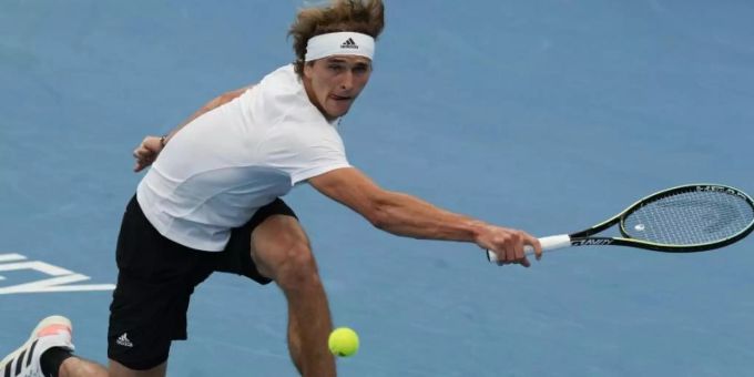 Hat sich in seinem Einzel gegen Taylor Fritz durchgesetzt: Alexander Zverev. Foto: Mark Baker/AP/dpa Hat sich in seinem Einzel gegen Taylor Fritz durchgesetzt: Alexander Zverev. Foto: Mark Baker/AP/dpa