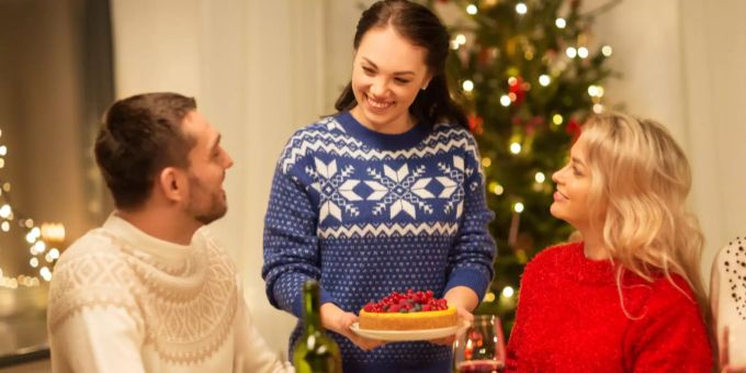 In der Weihnachtszeit nehmen die meisten Schweizer zu. Weihnachtszeit