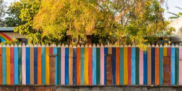 Kreativität Sichtschutz Garten Kinder