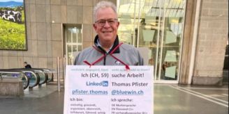Plakat-Aktion wirkt - Thomas (59) hat schon drei Vorstellungsgespräche