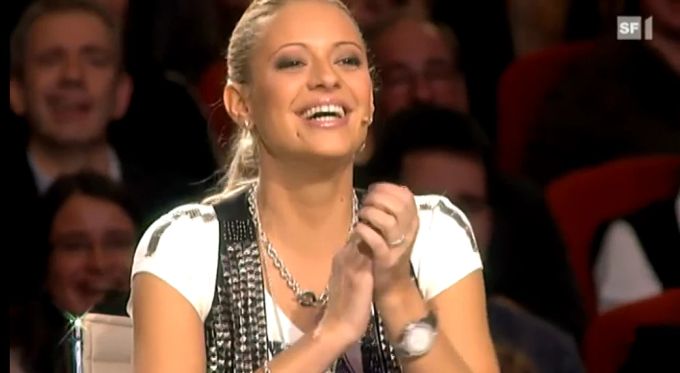 Christa Rigozzi in der Jury von «Die grössten Schweizer Talente». christa rigozzi