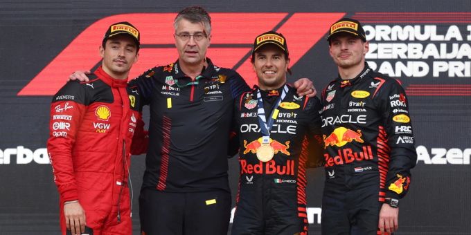 Nach Sieg in Baku - Perez macht Boden auf Verstappen gut