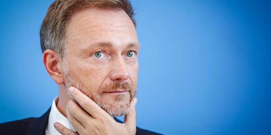 Bundesfinanzminister Christian Lindner äussert sich zur Heizungsförderung.