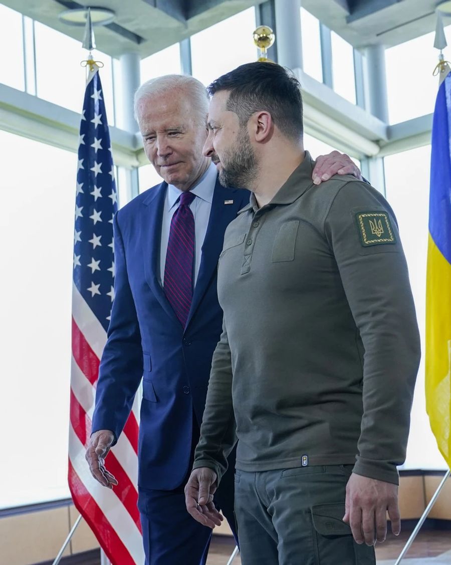 Biden Selenksyj Hiroshima