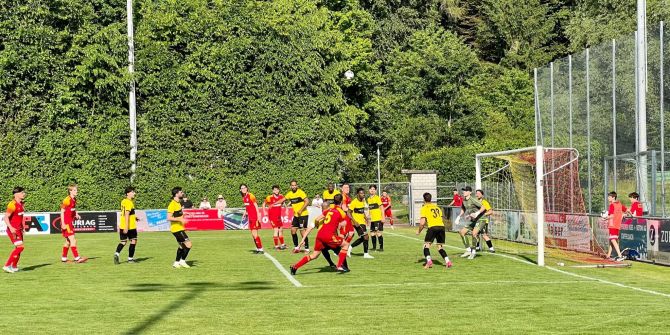 Der SC Schöftland gegen den FC Pratteln.