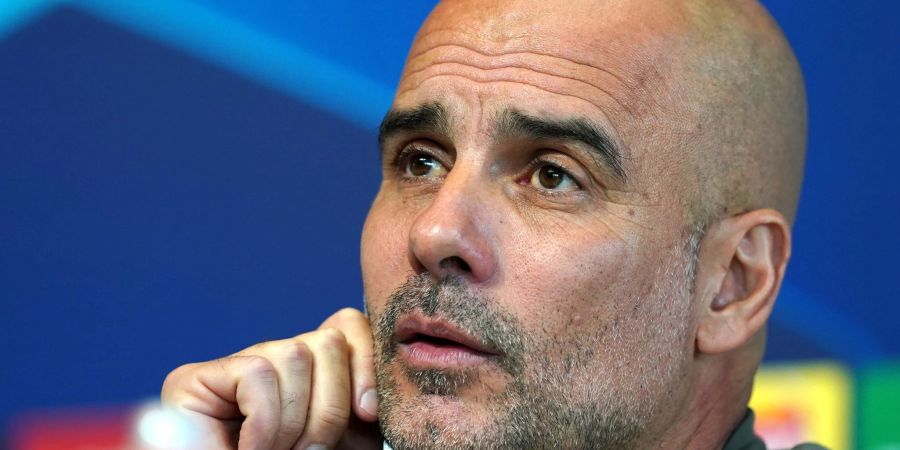 Pep Guardiola äusserte sich vor dem Rückspiel gegen Real Madrid zurückhaltend.