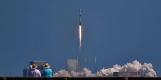 Falcon-9 - Rakete zur Messung von Luftverschmutzung gestartet