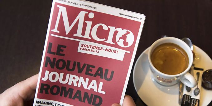Die Zeitung «Micro», die eigens zum Teilen in Cafés, Arztpraxen und Coiffeurläden konzipiert worden war, gibt wegen dem Coronavirus auf. (Archivbild) Coronavirus