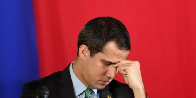 Der venezolanische Oppositionschef Juan Guaidó Der venezolanische Oppositionschef Juan Guaidó